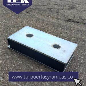 Topes laminados de caucho para muelle de carga